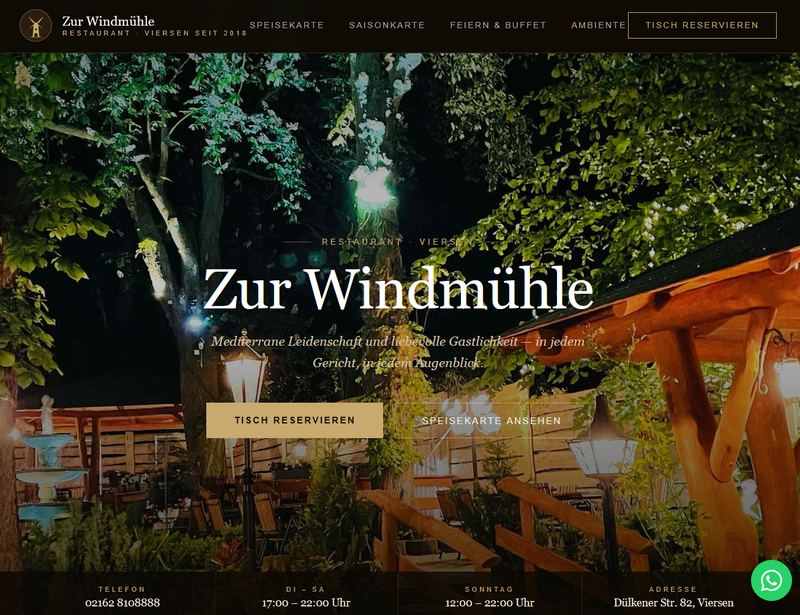 Zur Windmühle Restaurant Viersen